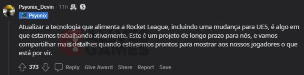 Rocket League Jogo Receberá Unreal Engine 5, Confirma Desenvolvedor