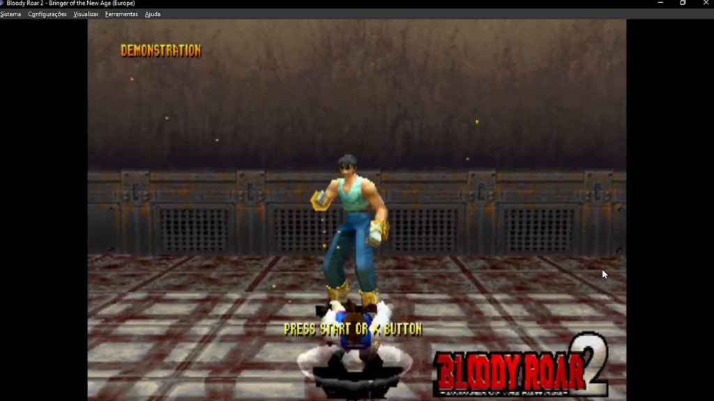 jogo de PS1 rodando no PCSX2 - Allves Games