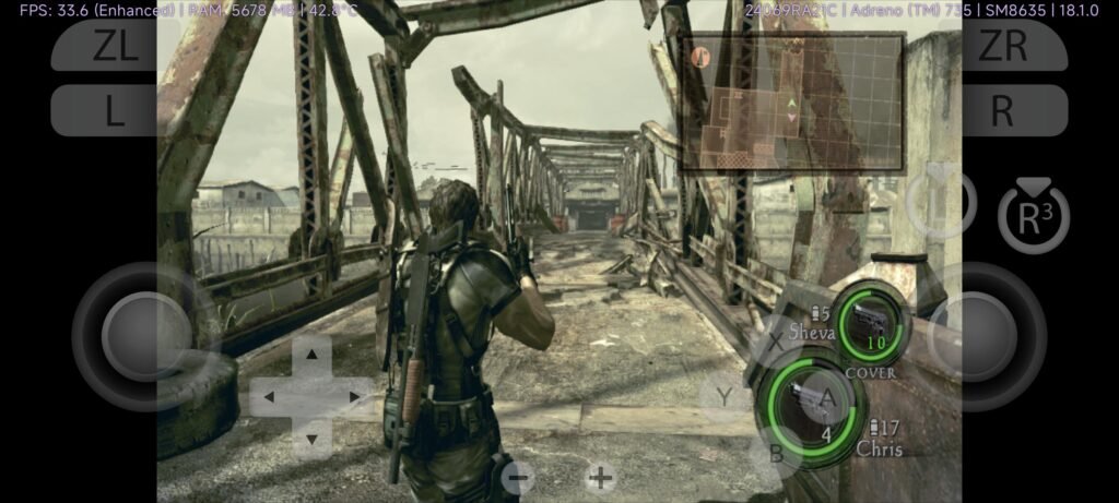 Ajuste de opacidade dos controles no Emulador Eden para Android.