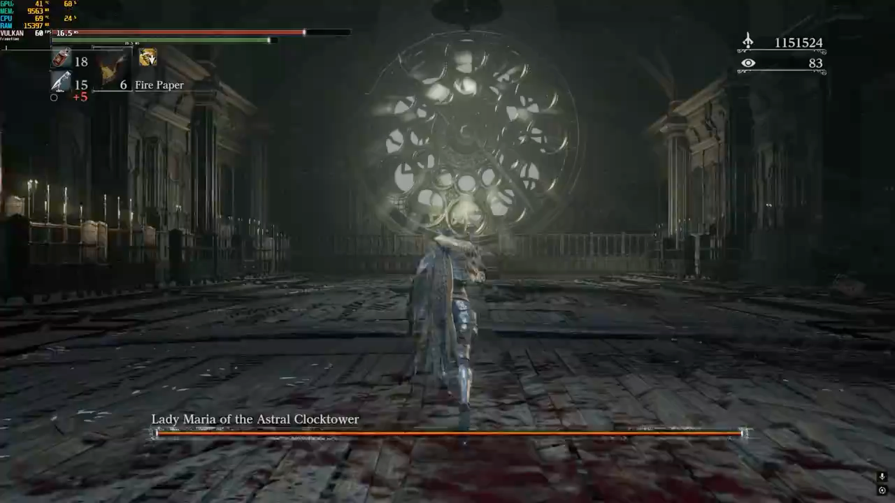 Bloodborne emulado no shadPS4 em PC