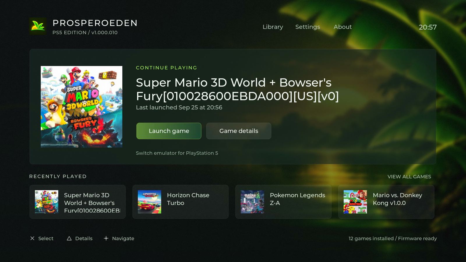 Leia mais sobre o artigo ProsperoEden no PS5 Roda Jogos de Switch em Alpha