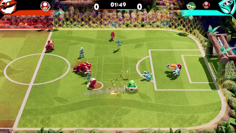Leia mais sobre o artigo Super Mario Strikers Ganha Port Nativo Para Nintendo Switch