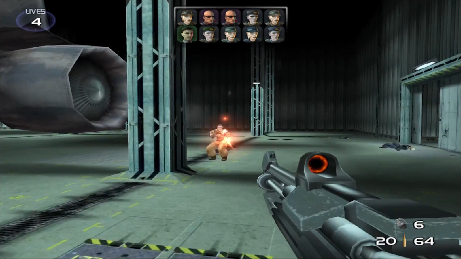 TimeSplitters 2 recompilado: referência de combate do jogo