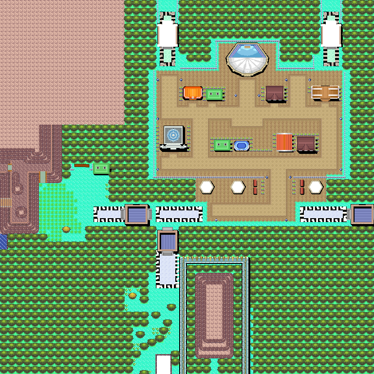 Malha de cidade usada no desenvolvimento do Gen2Recomped