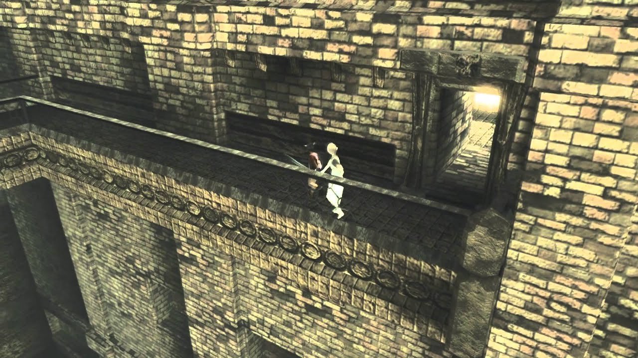 ICO no PC: Ico e Yorda atravessam passarela na edição HD original para PS3