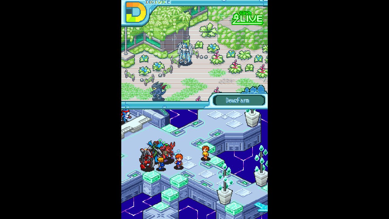 Digimon World DS mostra Digi-Farm e exploração em telas da versão original Nintendo DS