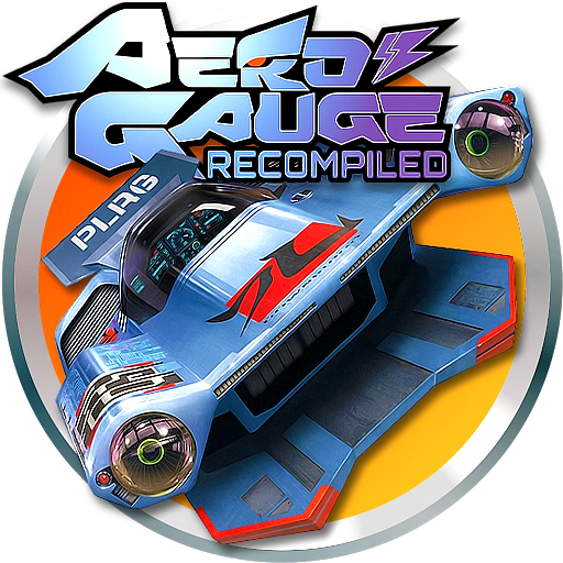 Arte de fã de AeroGauge creditada a Gary POOTERMAN pelo projeto AeroGauge Recompiled