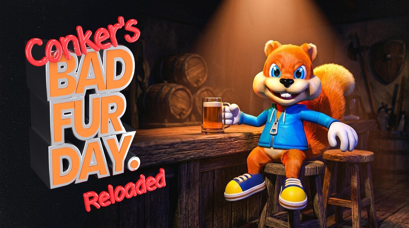 No momento, você está visualizando Conker’s Bad Fur Day: Reloaded 1.3.0 ganha acessibilidade e câmera livre melhorada