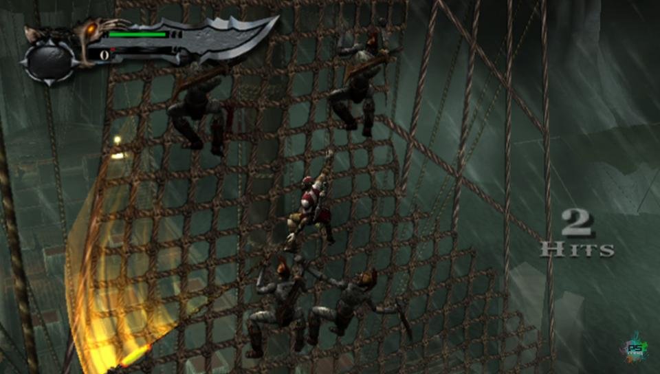 Kratos em combate na versão PS Vita de God of War Collection, ilustração de notícia da Vita Recomp Tool