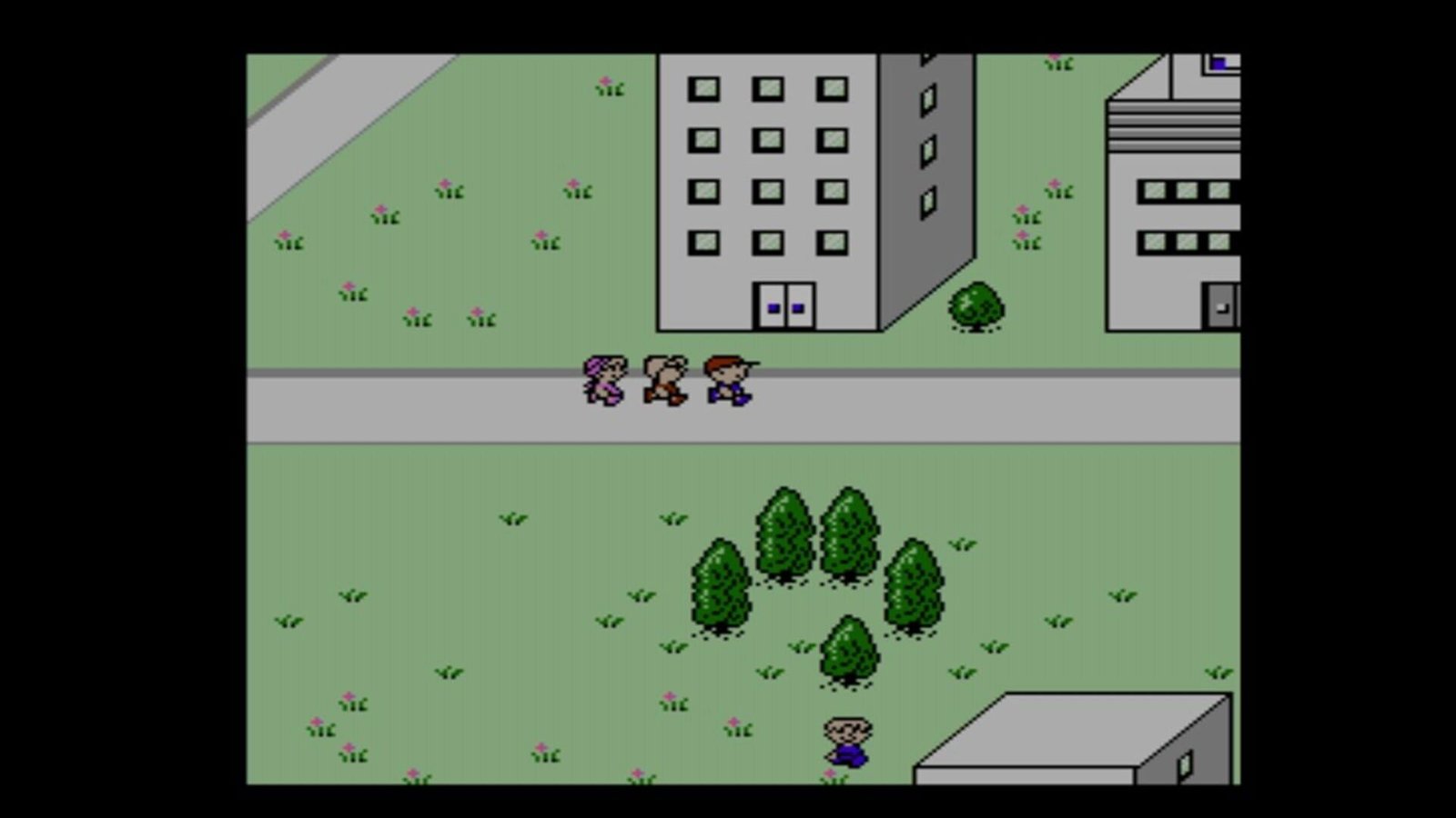 EarthBound Beginnings — captura do jogo original de NES
