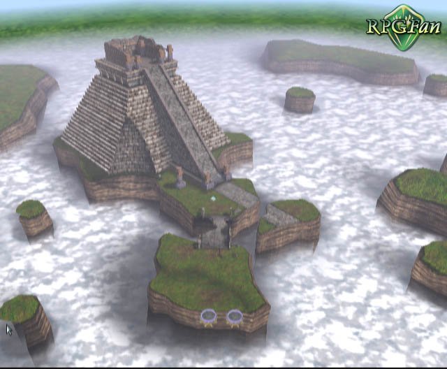 Skies of Arcadia Legends: captura contextual 2 do jogo original de GameCube