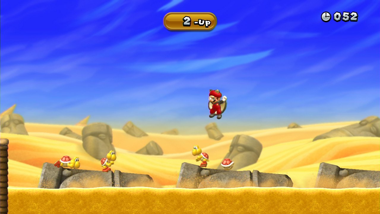 NSMBU: imagem contextual do New Super Mario Bros U original de Wii U